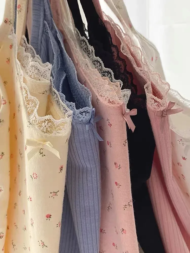 حجم كبير المرأة الدانتيل بروتيل تانك الأعلى النمط الفرنسي ملابس داخلية التخسيس طبقة قاعدة عصرية الصيف وصول جديد #3