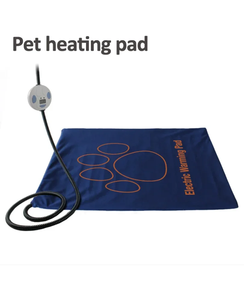 45×60cm Pet Electric Heating Pad Blanket Dog Cat Winter Warmer Pad Waterproof Adjustable Temperature Dog Mats US/UK/EU Plug