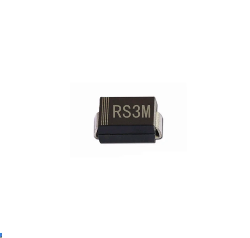 50 قطعة RS3A RS3J RS3G RS3B RS3K RS3M حزمة SMC (DO-214AB) الانتعاش السريع المعدل ديود بقعة