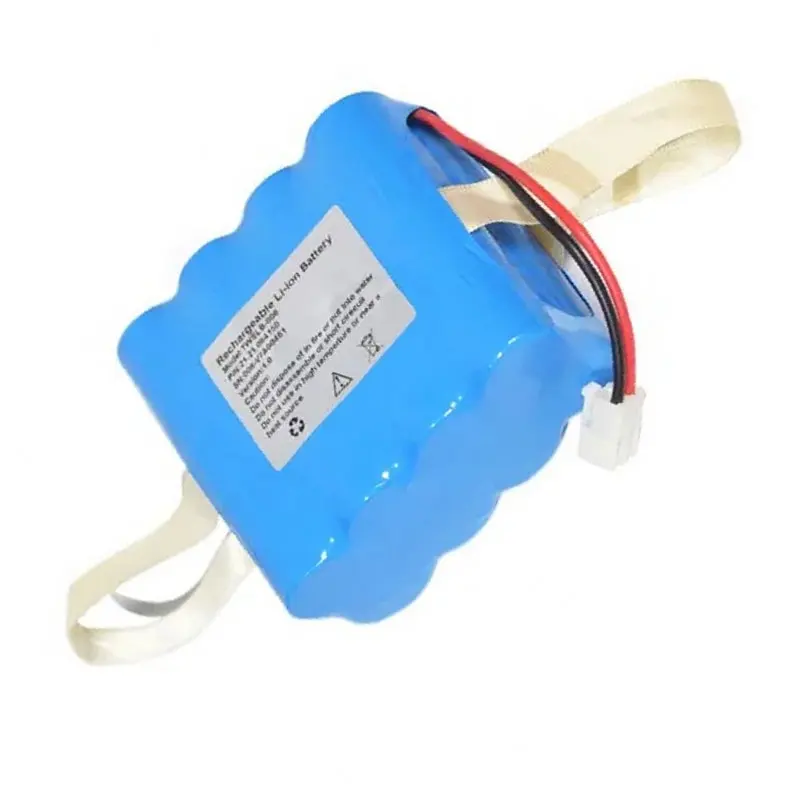 Battery TWSLB-006 (2pcs Cables) 4IXR19/65-2 for Edan F9 F6 F6-2P for Vit.al Sig.ns Mo.nitor Li-ion 14.8v 5200mAh
