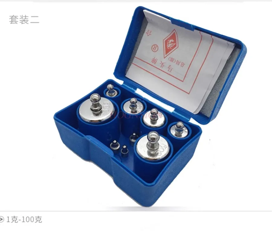 

1 комплект весов, электронные весы, стандартный вес, набор весов, метод кода, обучающий эксперимент, весы