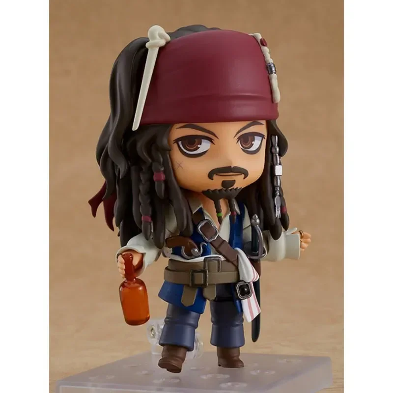 In Stock 100% Original GOOD SMILE GSC 1557 Jack Sparrow Pirates of The Caribbean Action Anime Figure Model Toys Holiday Gifts