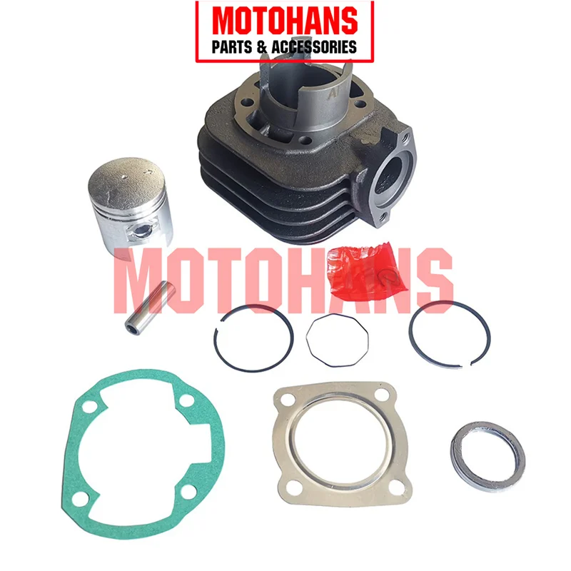 HM21120025 LETS50 41MM CYLINDER AND PISTON KIT WITH 10MM PIN 2T 50CC SCOOTER ENGINE PARTS