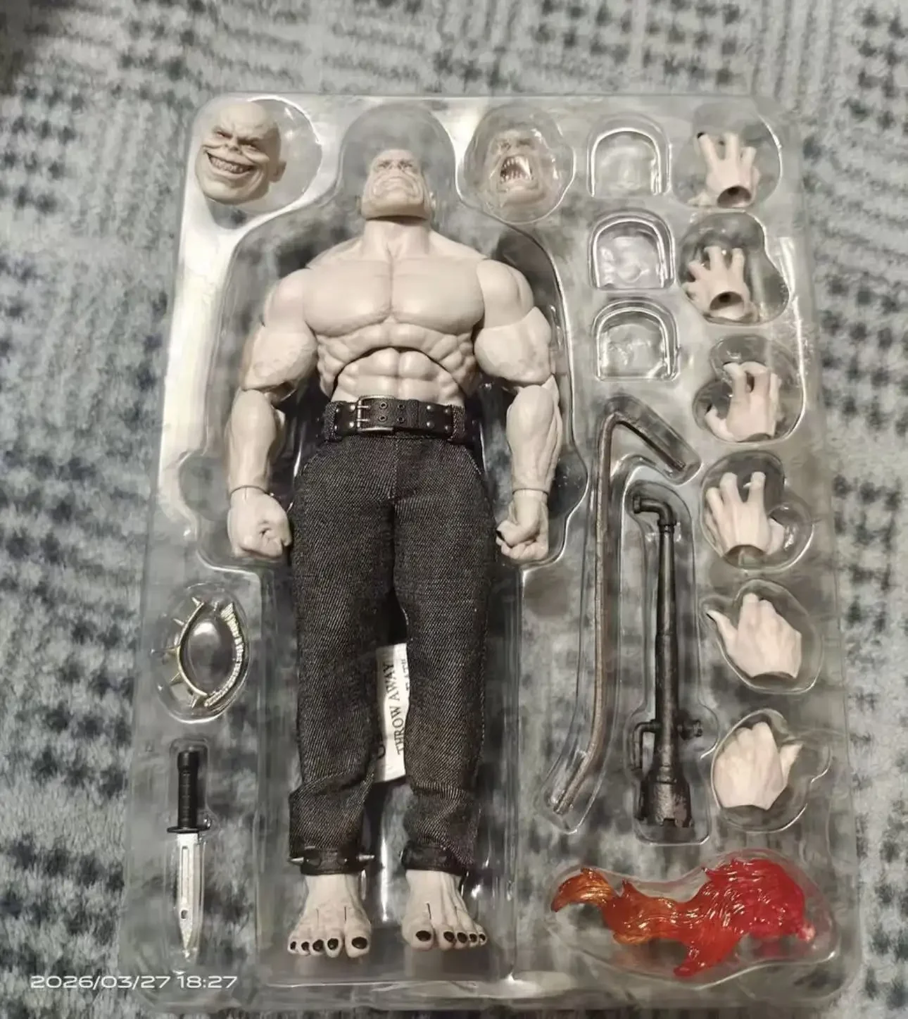 

In Stock Original Chaos Jagger War Leader 1/12 Chaos 003 Batman The Dark Knight Returns Mutant Leader Anime Action Gift Toy