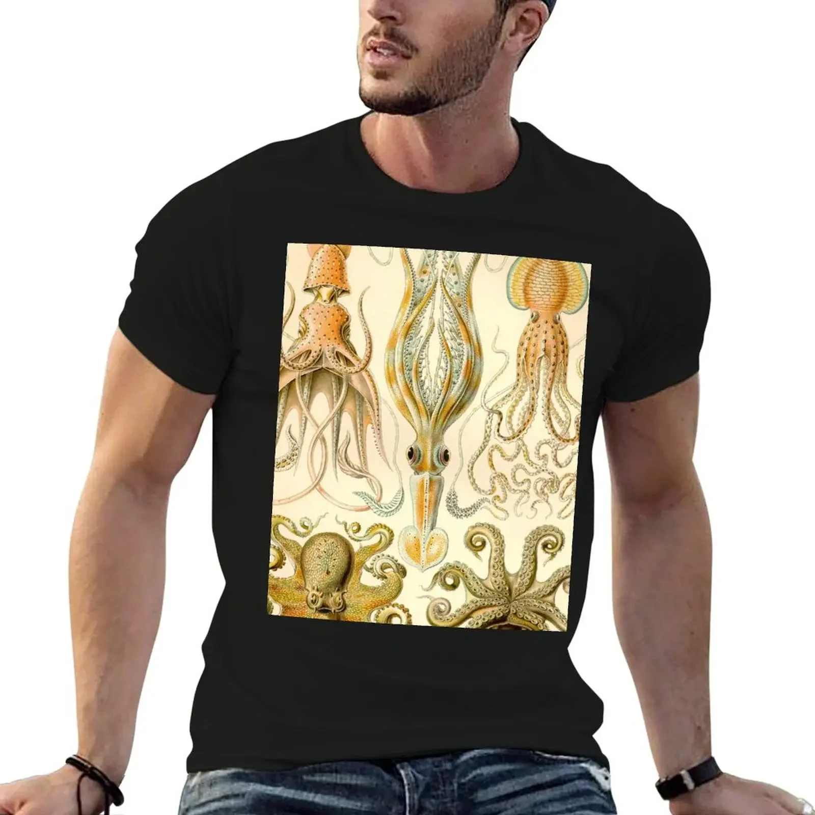 Gamochonia - Ernst Haeckel T-Shirt heavyweights designer shirts sports fans black t-shirts for men