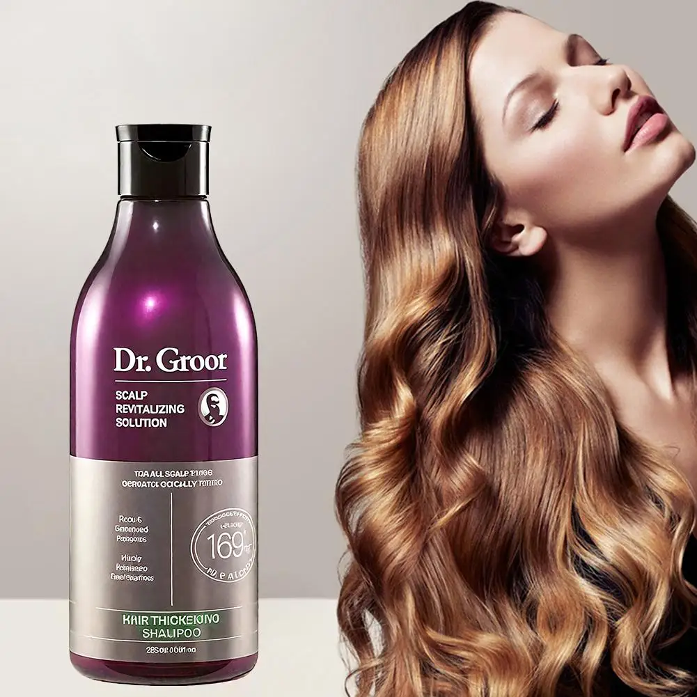 Dr. Groot Revitalisierende Lösung - Reinigendes Shampoo, Haarverdichtender Conditioner, Kopfhautpflege-Essenzöl, Tiefenwirksame Feuchtigkeitspflege – Detail 4