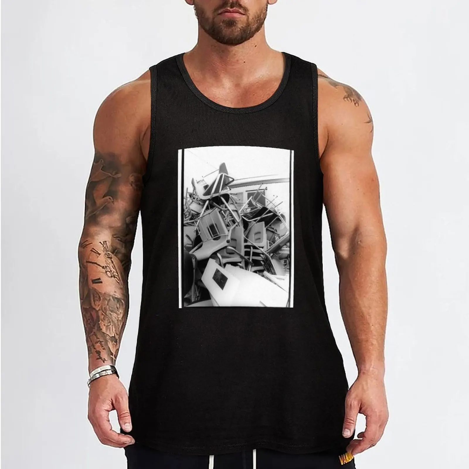 I am a mess Майка мужская Мужская летняя одежда летние Мужские топы