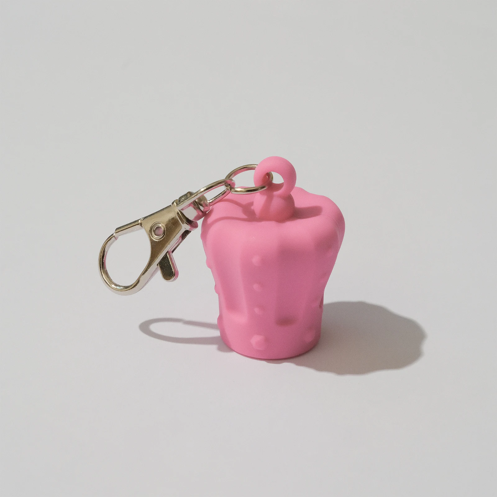Picture 4: 4Pcs Silicone Key-chain Cap for Lipgloss And Balm Chapstick Holder Cap Replacement Key-chain Lanyard
