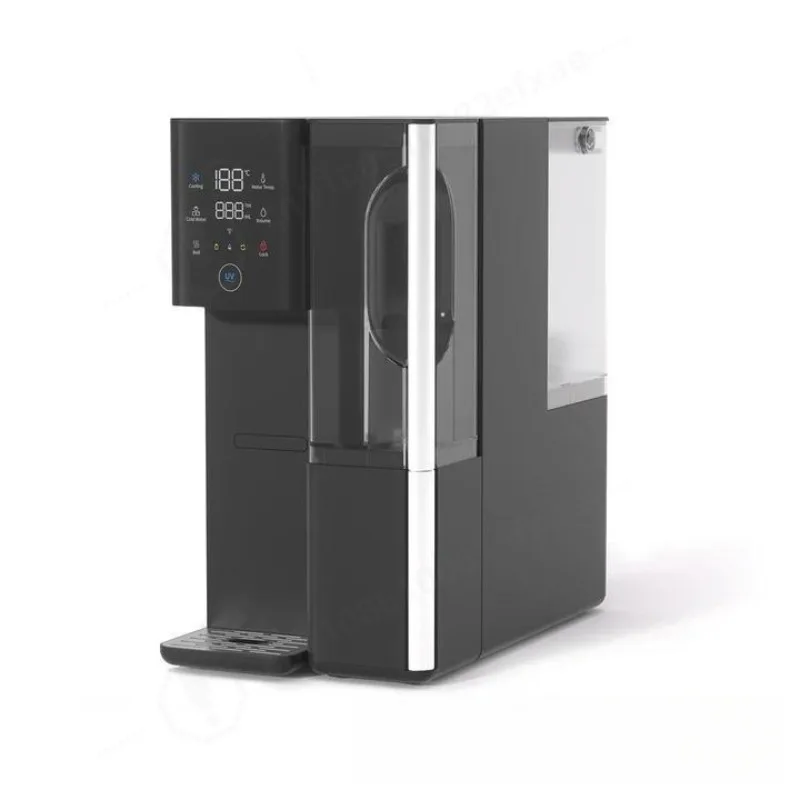 Countertop RO Water Purifier Dispenser Reverse Osmosis Hot Cold Direct Drinking Home Kitchen Office