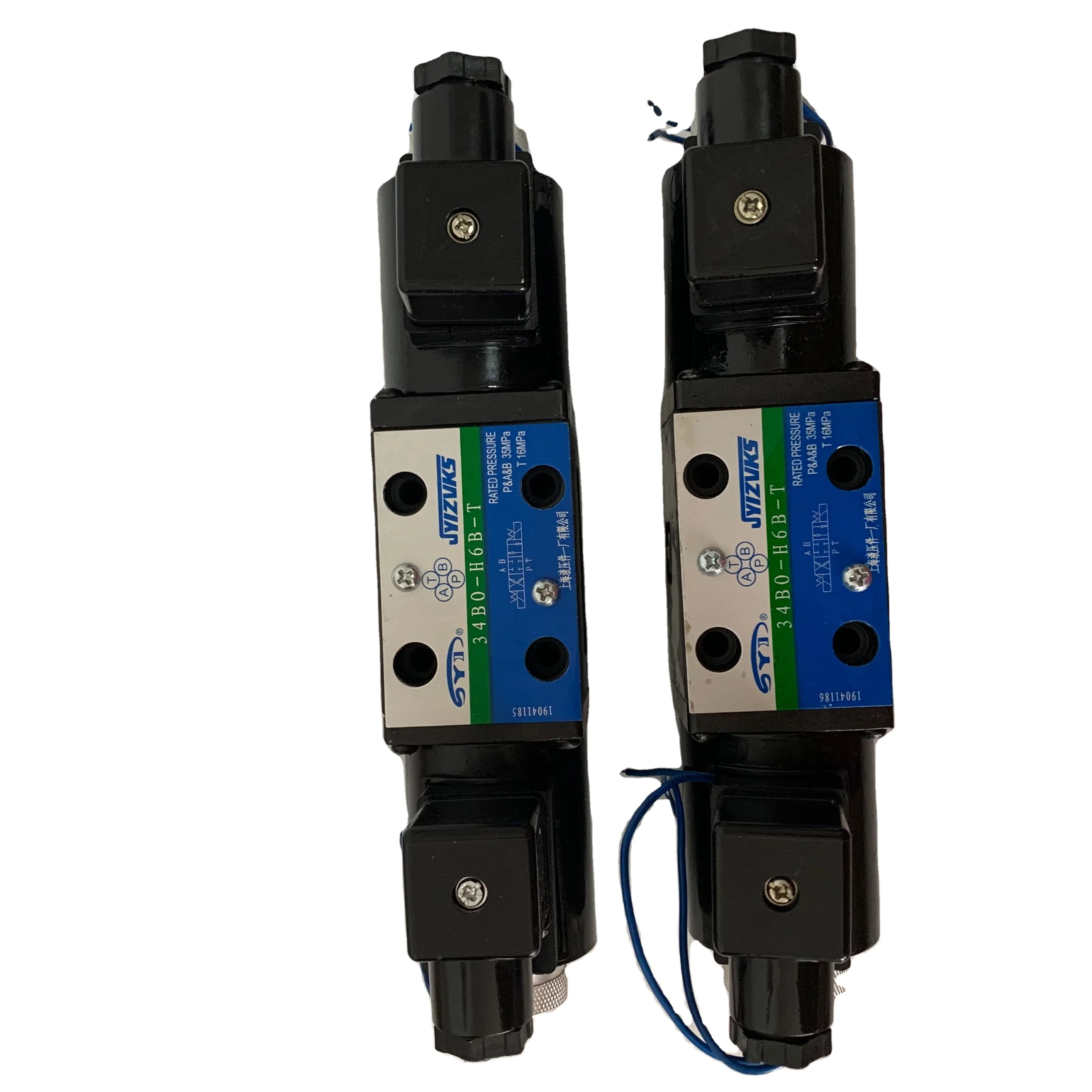 34BO-H6B-T 34BOH6BT SYI SYIZVKS Solenoid valve Shanghai No. 1 Hydraulic Components LTD Original genuine Made in China