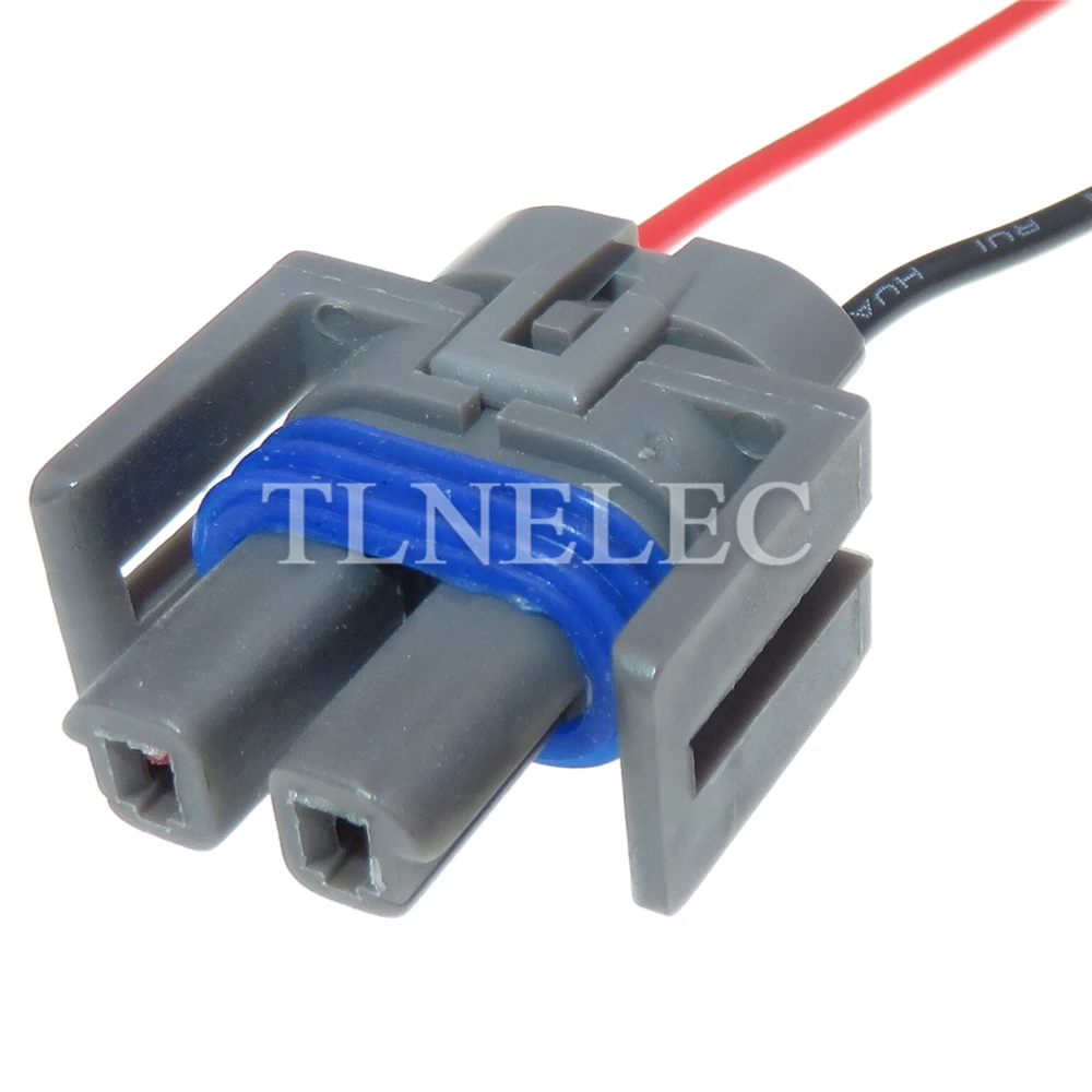 2 Pin Cách Xe Kín Ổ Cắm Có Dây Tự Động Điều Hòa Không Khí Điện Từ Ly Hợp Cổng Kết Nối Cho Buick 1J0973702 12162017