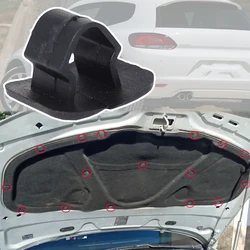 Car Bonnet Engine Hood Sound Deadener Insulation Clips Rivet For VW Scirocco 2008 2009 2010 2011 2012 2013 2014 2015 Accessories