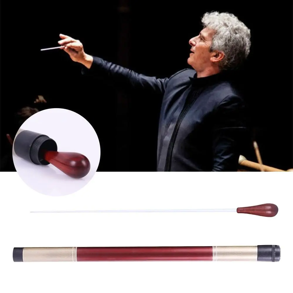 High Quality Pear Shaped Handle Practical Band Director Stick Concert Conducting Music Conductor Baton Rhythm Music Wand