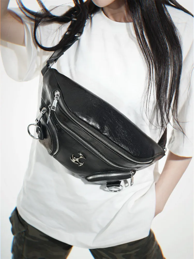 

Оригинальный дизайн, нишевая продукция, премиальный стиль, темный тренд, универсальные многофункциональные поясные сумки и нагрудные сумки для мужчин и женщин