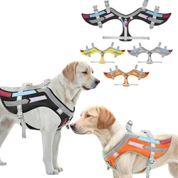 Reflective Dog Harness Breathable Adjustable Dog Accessories For Small Large Dogs Outdoor Walking Wing Design Cool Pet Supplies