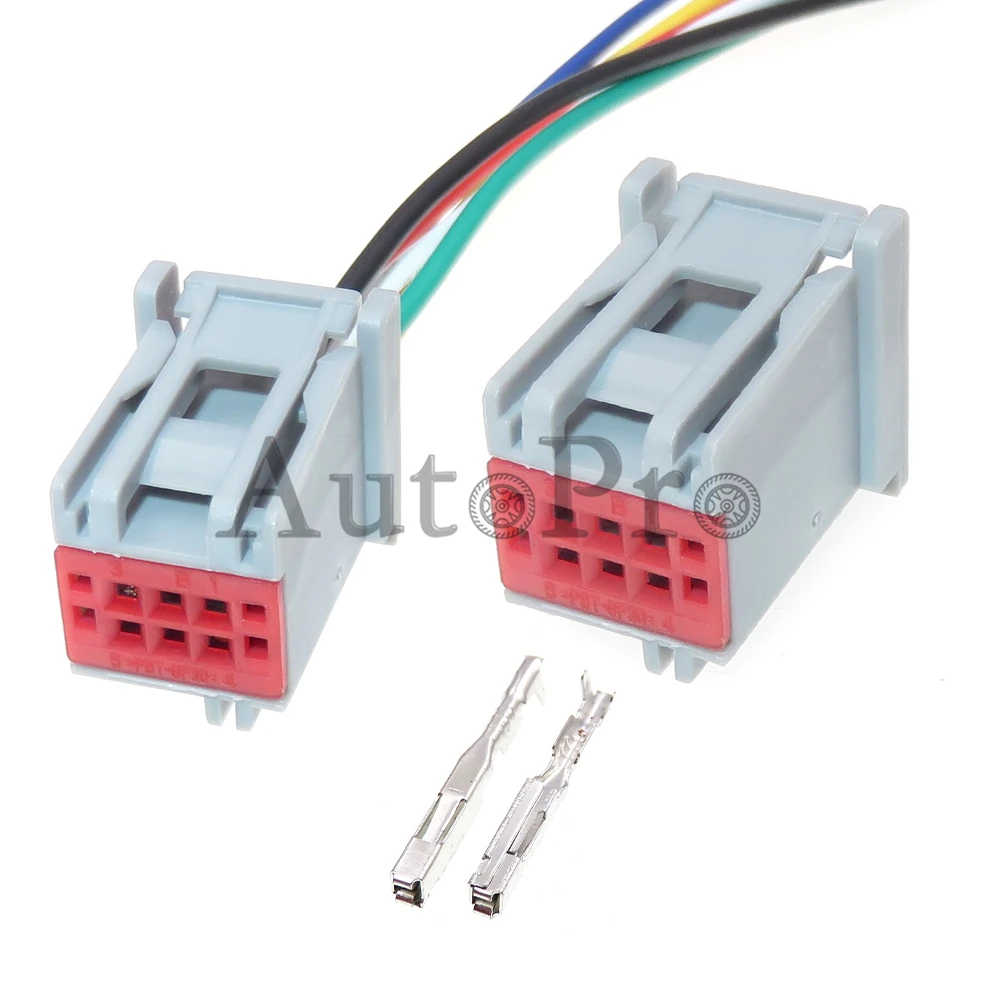 1 Set 6 Hole 30700-1060 AC Assembly Automotive Electrical Sockets Electric Auto Car Unsealed Cable Plug