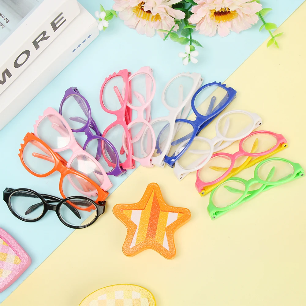 Gafas redondas de fantasía para niña - Accesorio de muñeca