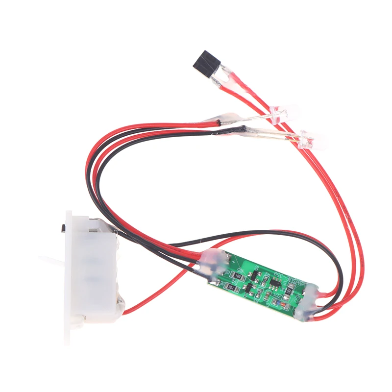 Two-color LED Light Strobe Flashing Module, 3-12V for RC Model Car Warning System