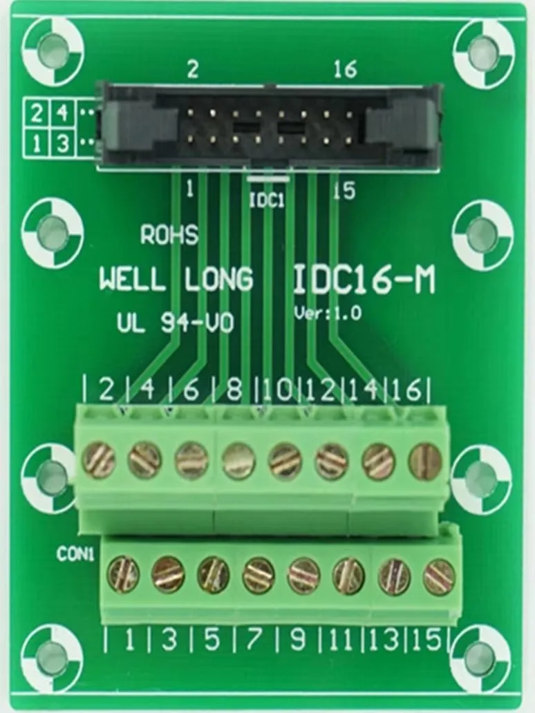 IDC16 2X8 Pins 0.1"…