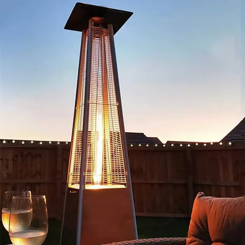 Outdoor Patio Heater Smokeless Fire Pits Stainless Steel Durable Freestanding