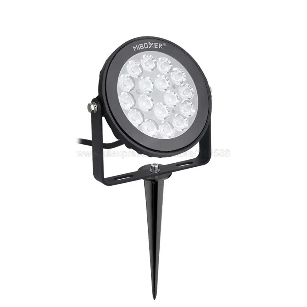 Imagem -05 - Miboxer Dc24v Futc01 9w Rgbcct Led Luz para Gramado Luz de Jardim à Prova Dágua Ip66 ao ar Livre 2.4g rf Suporte Remoto Wifi App Controle de Voz