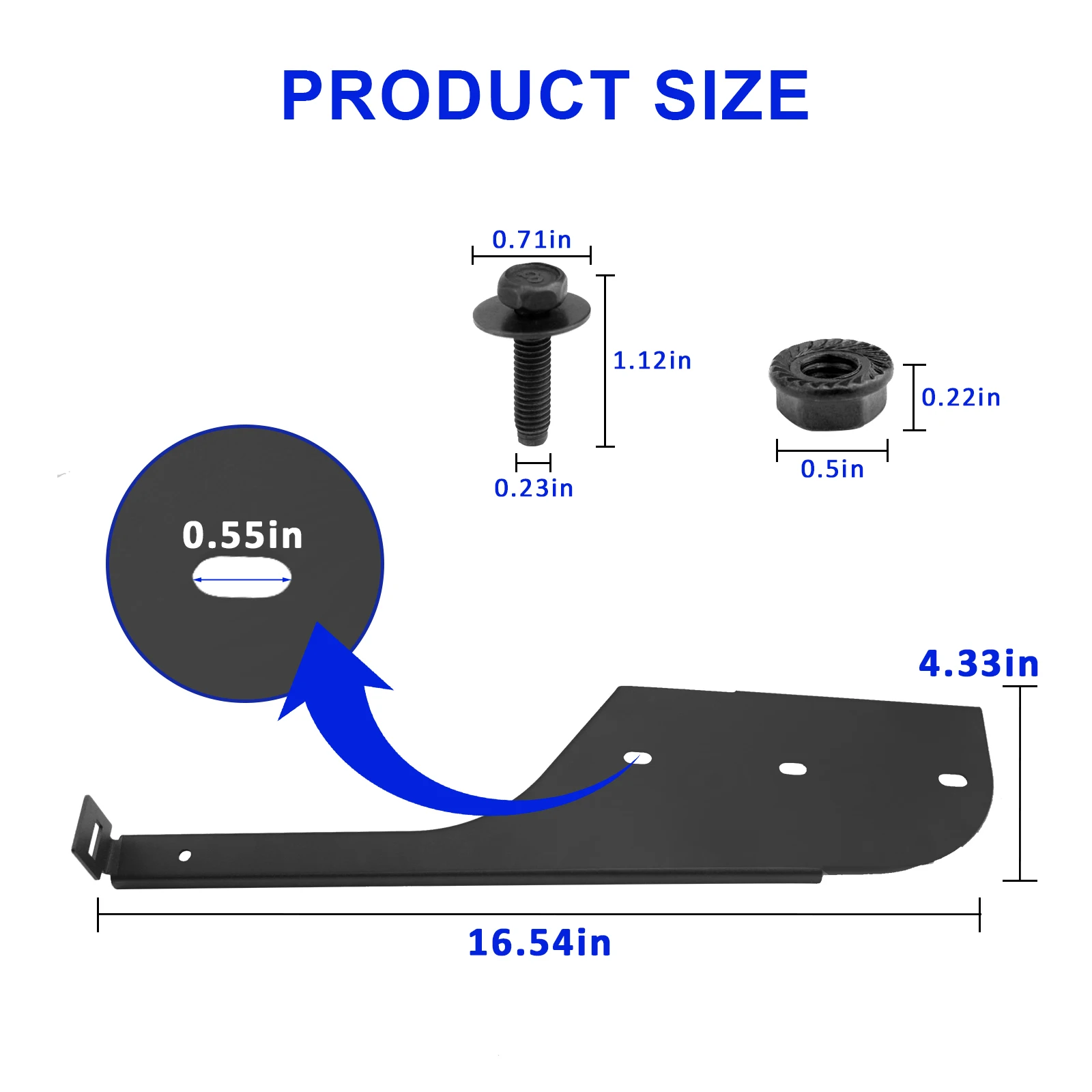 2Pcs For Land Rover Defender 110 130 1990-2016 Pair of Rear Mudflap Brackets MTC8358/57 LH&RH Fender Bracket Auto Exterior Parts