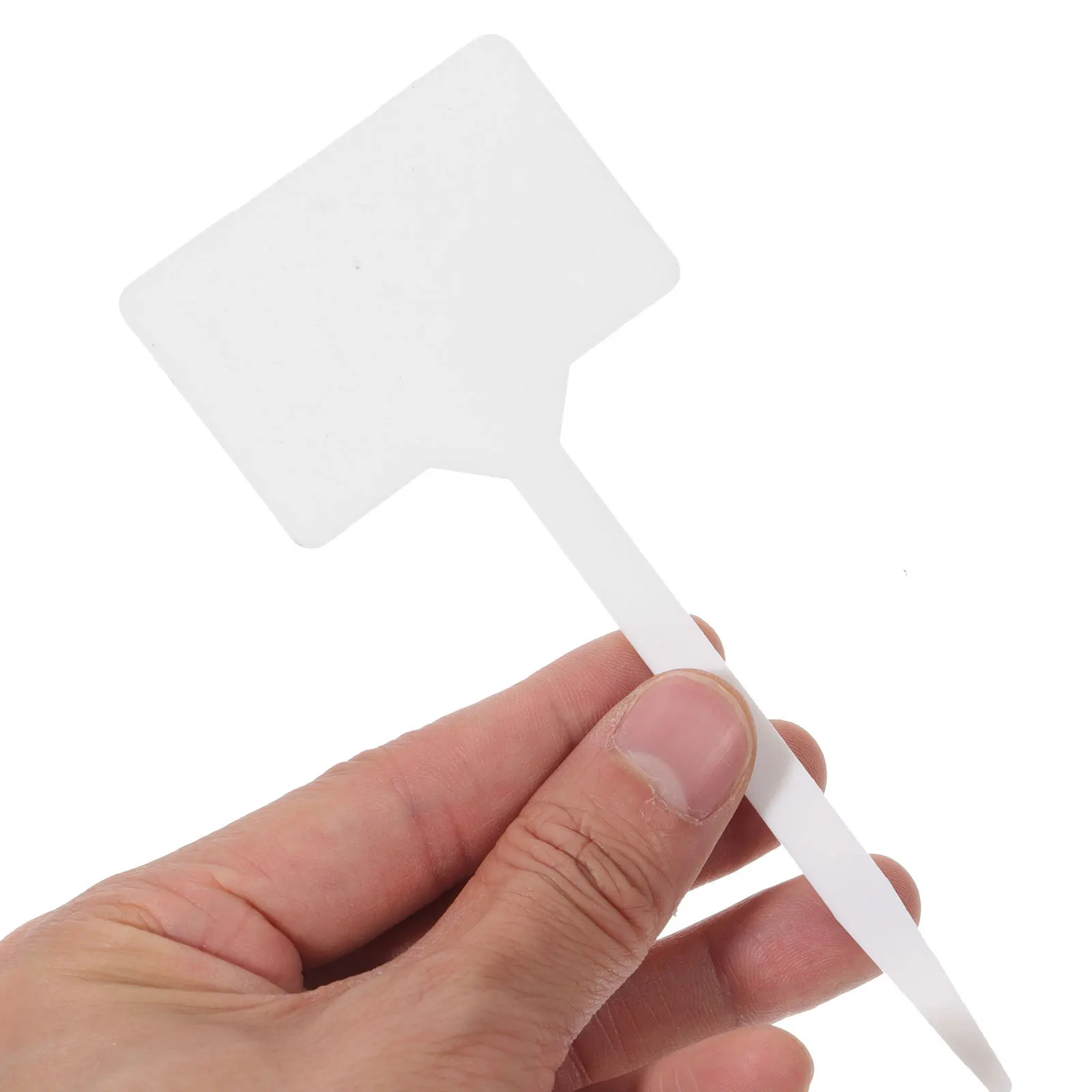 

50Pcs Plant Labels T-Shaped Garden Markers Reusable Waterproof for Flower Pots Garden Yard Decorative Plant Tags Compact