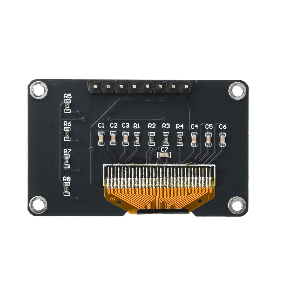 منتج جديد 0.96 بوصة OLED IIC أبيض/أزرق 128*64 شاشة OLED مع مفتاح 4x4 I2C SSD1315 SSD1306 لوحة شاشة LCD لاردوينو #5