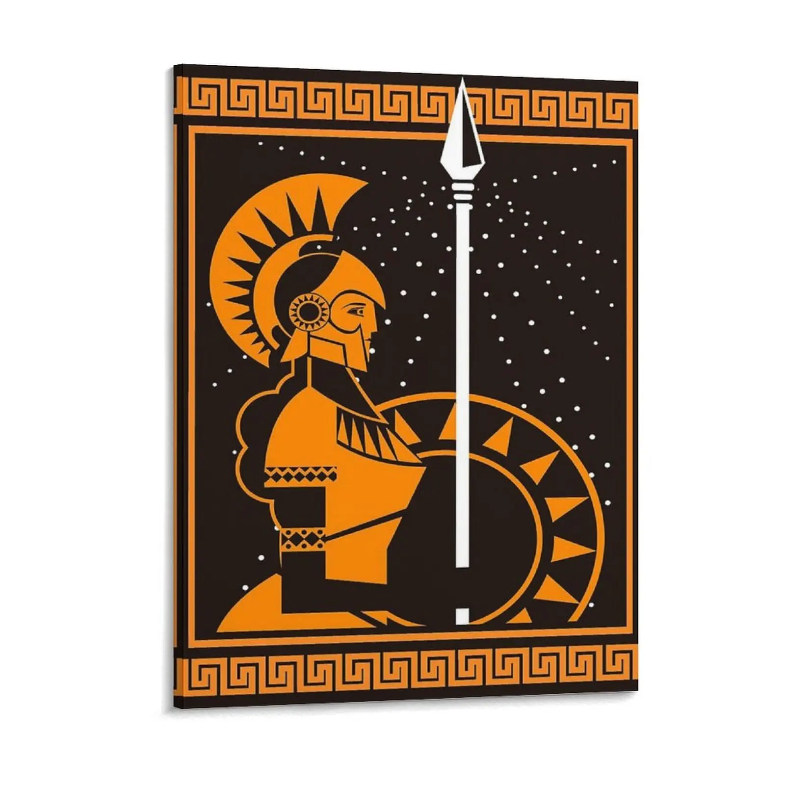 Palas Athena Minerva Mitologia Romana Grega Deusa Pintura Pintura em Tela Criar Pinturas de Parede Emolduradas