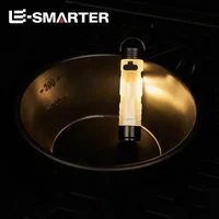 Mini Pocket Outdoor LED Flashlight USB Rechargeable Torch Keychain Clip Cap Light Long Endurance Emergency Hiking Camping 6