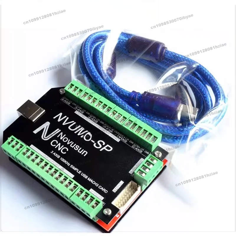 NVUM5 Axis Mach3 USB Card CNC Router 3 4 6 DIY Milling Machine Motion Control Breakout Board
