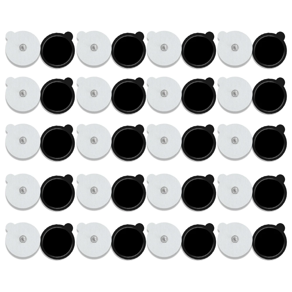Reusable Tens Electrode Pads Electrostimulation Patches Acupuncture Replacement Ems Muscle Stimulator Gel Sticker Accessories