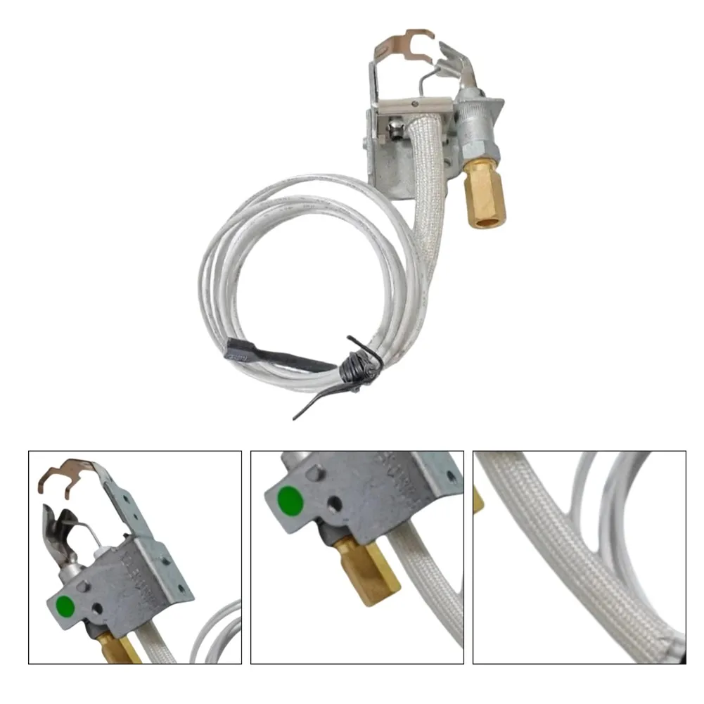 Natural Gas Boiler Heater-Pilot Assembly Replacement With-LPG Nozzle For Raypak 106A Pool Heating System Ignition Part Metal