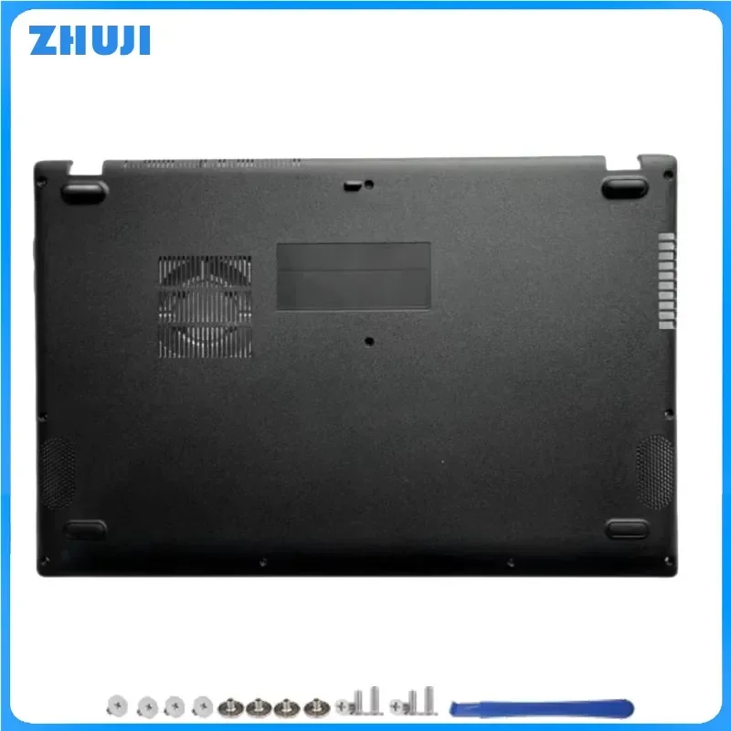 Para vivobook 15 f1500e d515d m515u novo portátil lcd capa traseira/quadro dianteiro/almofada de palma/capa inferior/dobradiças tampa superior preto