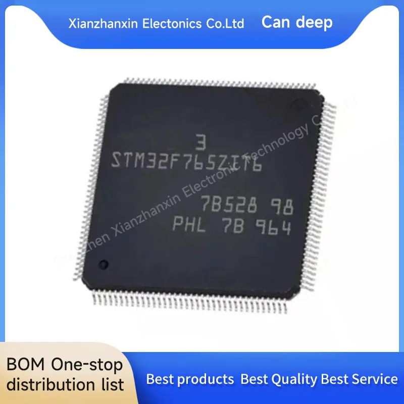 1PCS/LOT  STM32F765ZIT6 STM32F765ZI LQFP-144 Chipset