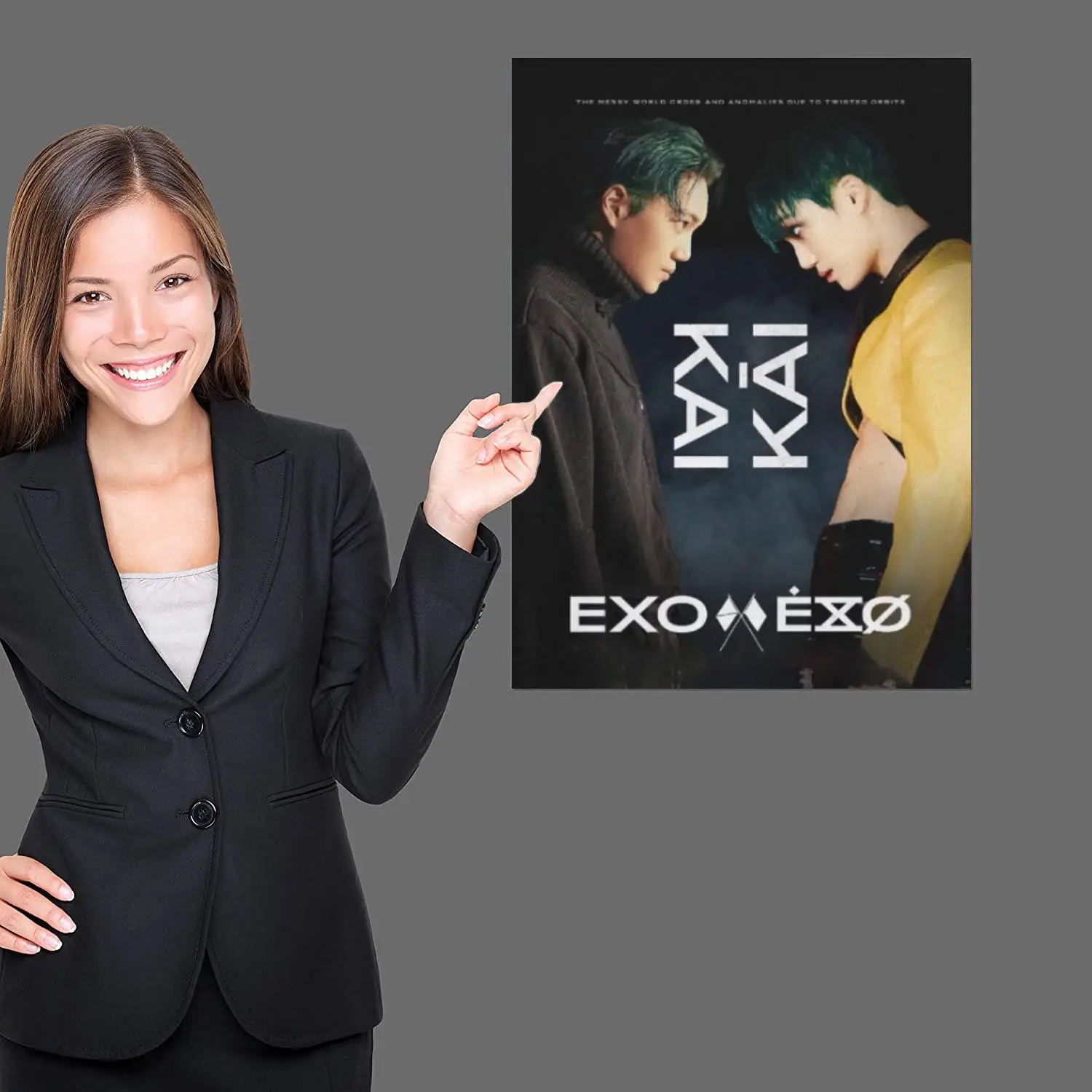 exo obsession album singer Canvas Art Poster, Wall Art, Picture Print, Modern Family, Bedroom Decor, Posters