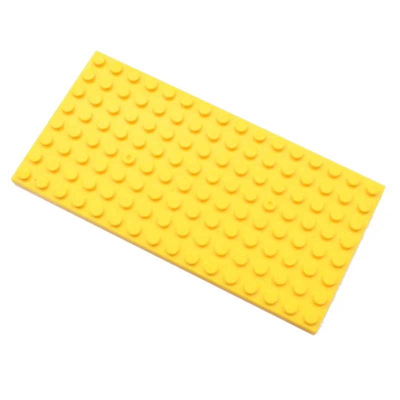 20 stücke Dünne 8x16 DIY Bausteine Zahlen Ziegel Punkte 12 Farbe Pädagogisches Kreative Kompatibel Mit 92438 Spielzeug für Kinder