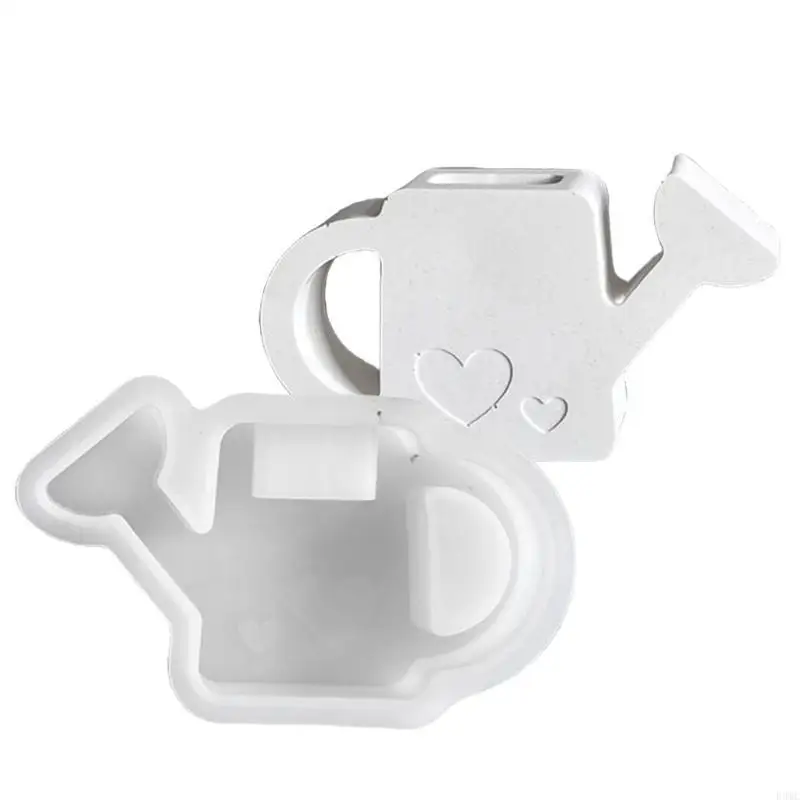 R3MC Silicone Mold For Watering Can Flower Arrangement Ornament Sturdy Easy To Demold Reusable For Home Decors And Gifts