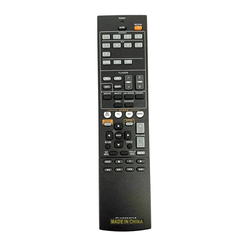 New Remote Control For Yamaha HTR-2067 RX-V377 HTR-3067 YHT-4910U RAV523 ZJ66520 AV Amplifier SYSTEM