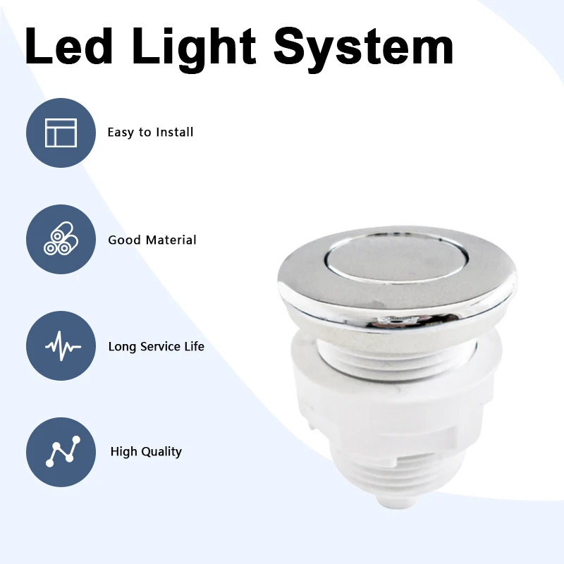 TLF Быстрая доставка Европейский стиль Гидромассажная система Подводные светодиодные фонари для ванн Спа Гидромассажная ванна Свет