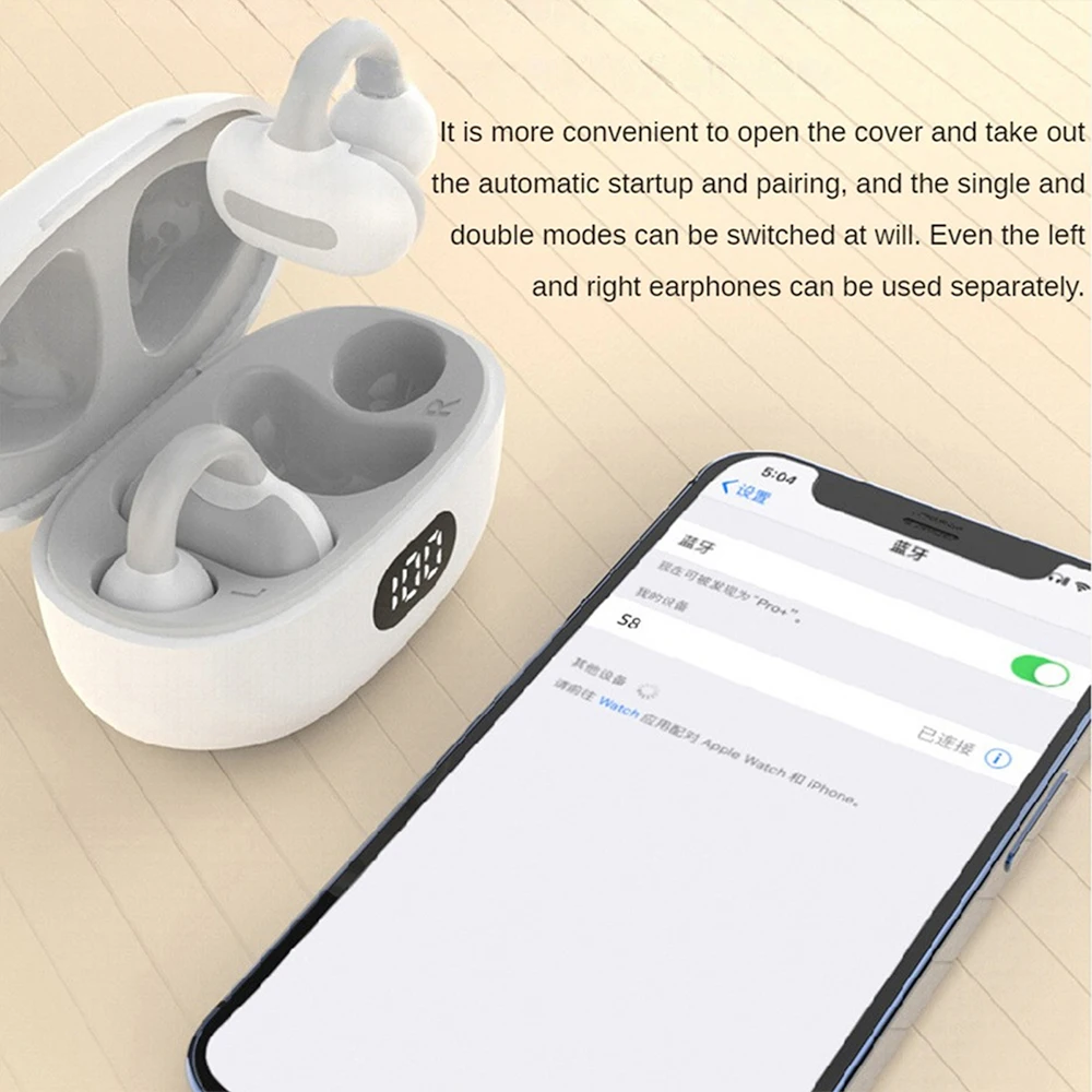 Wireless Headphones Ergonomic Extend Battery Life Secure And Comfortable Fit Convenient Control Buttons Enhance Sound Quality