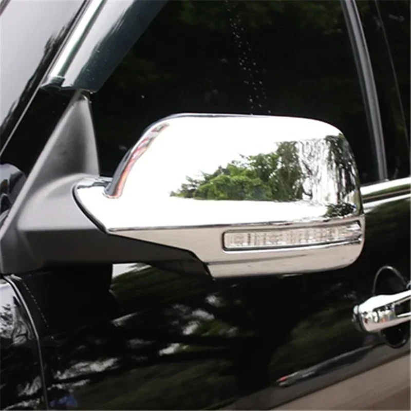 

WELKINRY For Ford Explorer U502 5th Generation 2011-2019 Car Door Side Wing Fender Rearview Reflection Back Mirror Cap Trim