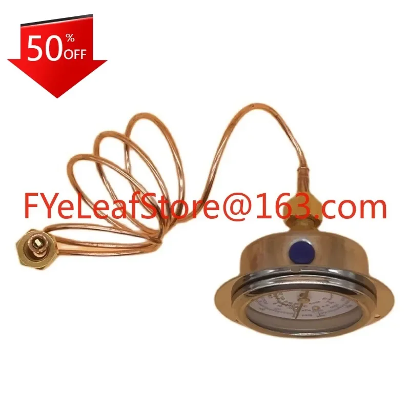 

1.8MPa and 3.8MPa stainless steel oil-filled pressure gauges for cold storage condensing units