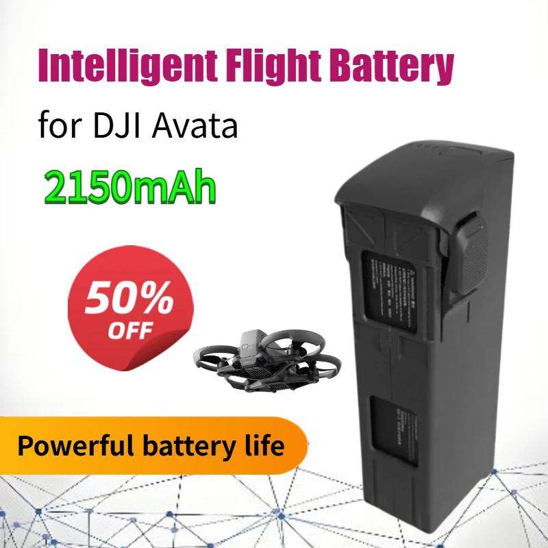 14.76V 2150mAh 147g Intelligent Flight Battery for DJI Avata 2 Drone Long Endurance
