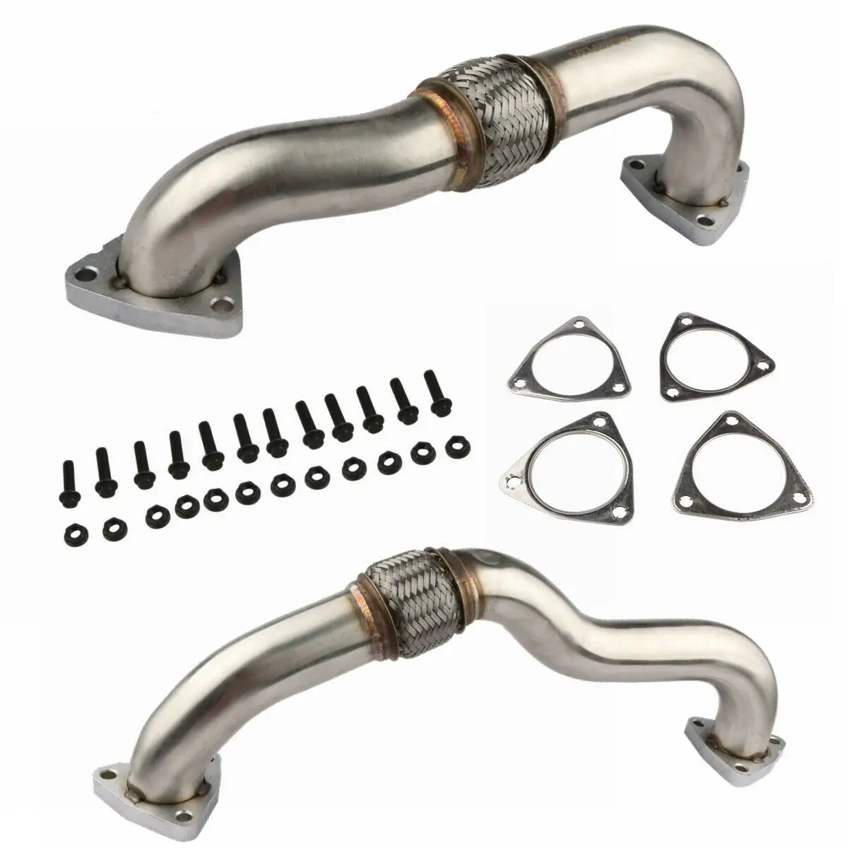 

Exhaust Turbocharger 2 Up Pipe For Ford F-250 F-350 F-450 F-550 Super Duty 6.4L