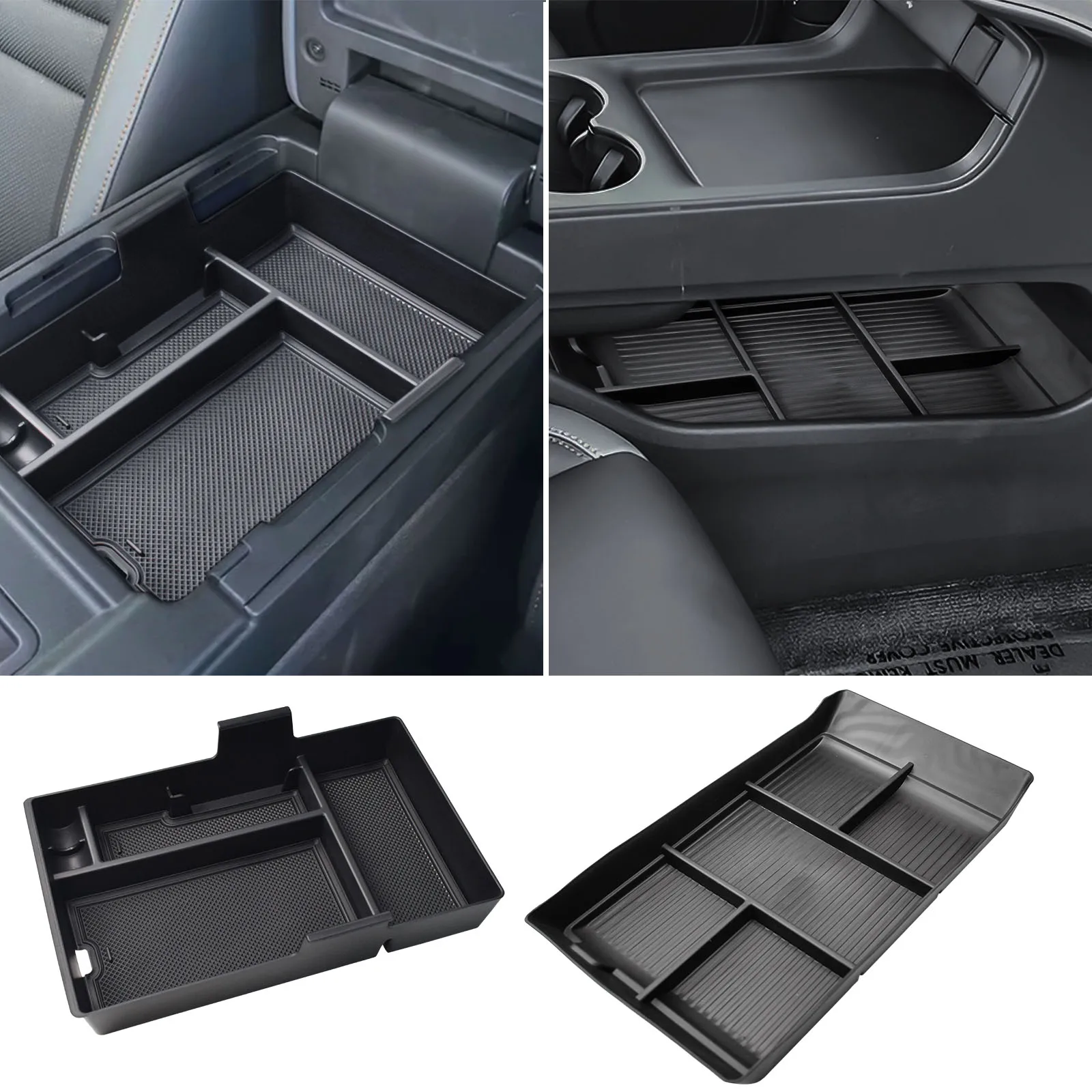 

Armrest Storage Box Center Console Lower Organizer for 2024 2025 Honda Prologue EV / 2024 2025 Acura ZDX Floor Secondary Car Box