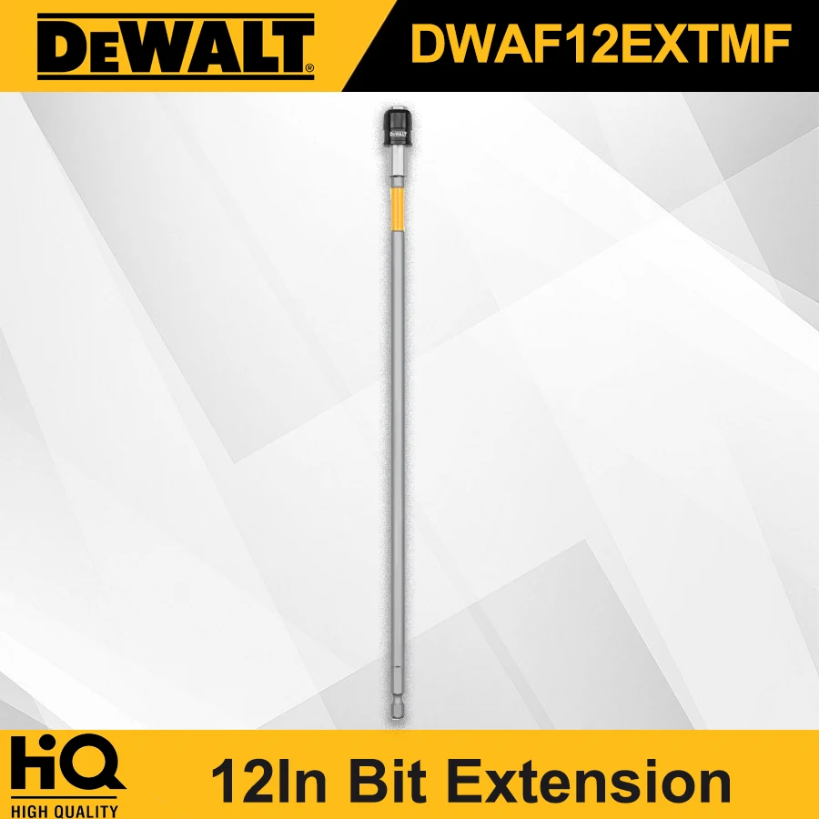 

DEWALT Maxfit 12In Magnetic Bit Extension 305mm 1/4'' Power Tool Accessories DWAF12EXTMF