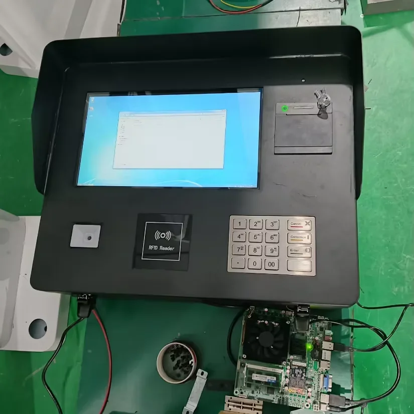 15.6inch Outdoor Self-Service Kiosk For Parking System Gate Subway Elevator Airport Exhibition Hall Wayfinding Education SDK
