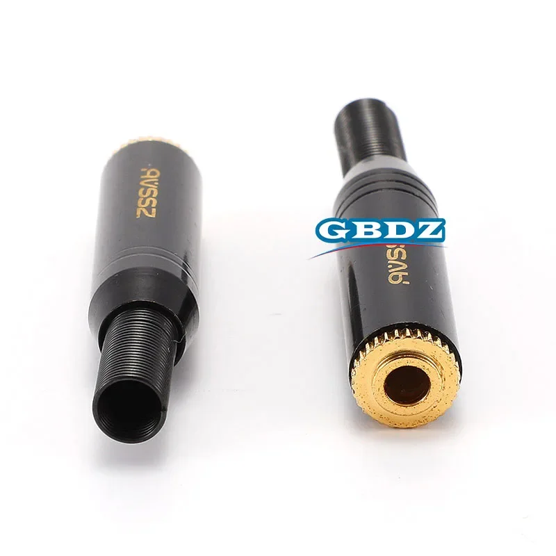 3.5mm Headphone Plug Female Welded Laptop Audio Interface Adapter Small 3-Core Cord Fever Stereo Stereo Audio Signal Connector