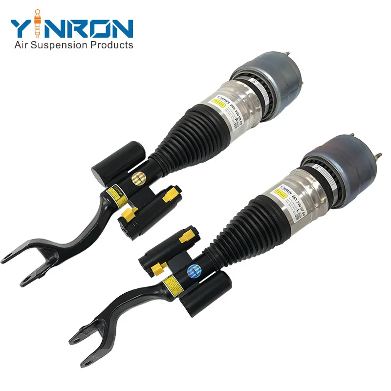 

2533206700 2533206800 A Pair of Air Suspension Spring Strut Front Left and Right for Mercedes GLC Class W253 4Matic